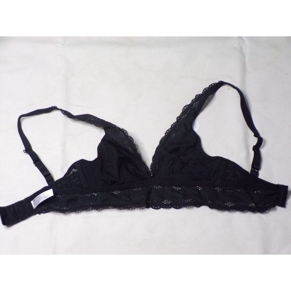 WACOAL Halo Soft Unpadded Lace Wireless Convertible Bra Black #811205 32 NEW - Picture 12 of 12